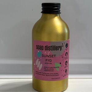 🆕 “Sunset Fig” Body Oil 4oz — Mission Fig, Allspice & Cedarwood Luxe Hydration